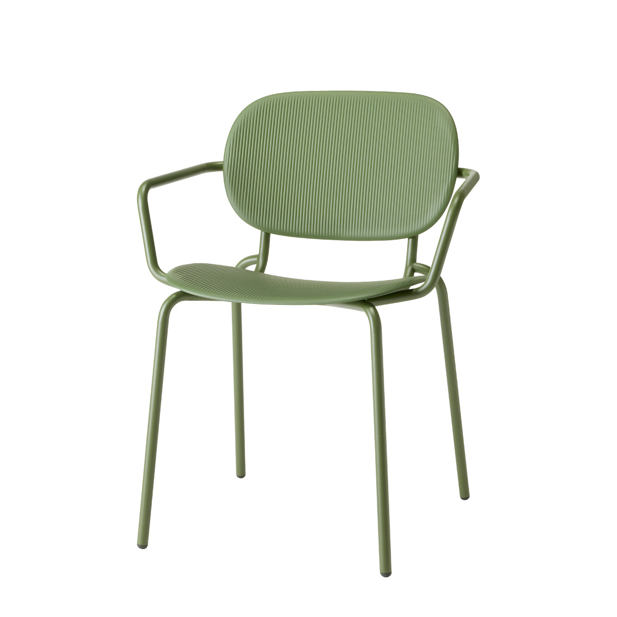 Si-Si  Stackable Dining Chair with Armrests | Luxury Furniture | Set of Two | Scab Design