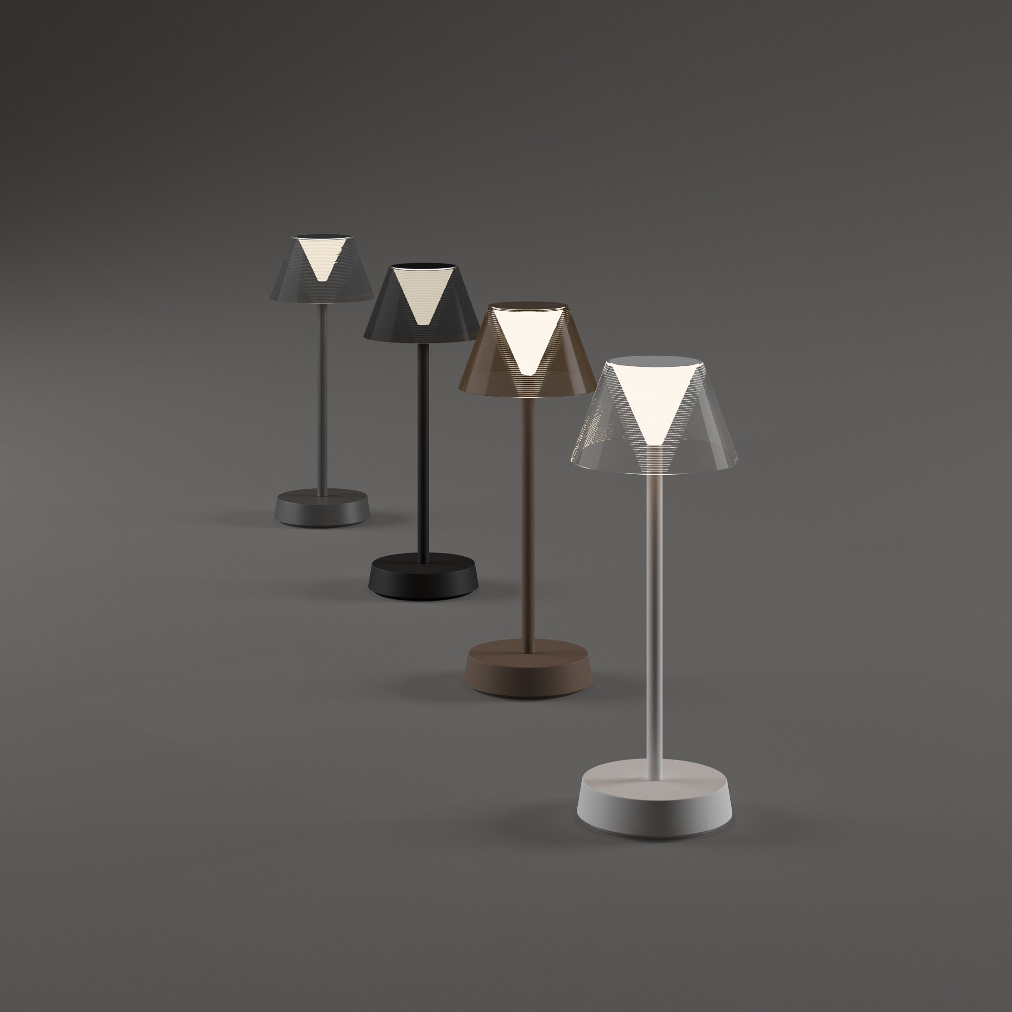 Lolita TL Coffee Table Lamp Ideal Lux — Rechargeable Modern Lamp