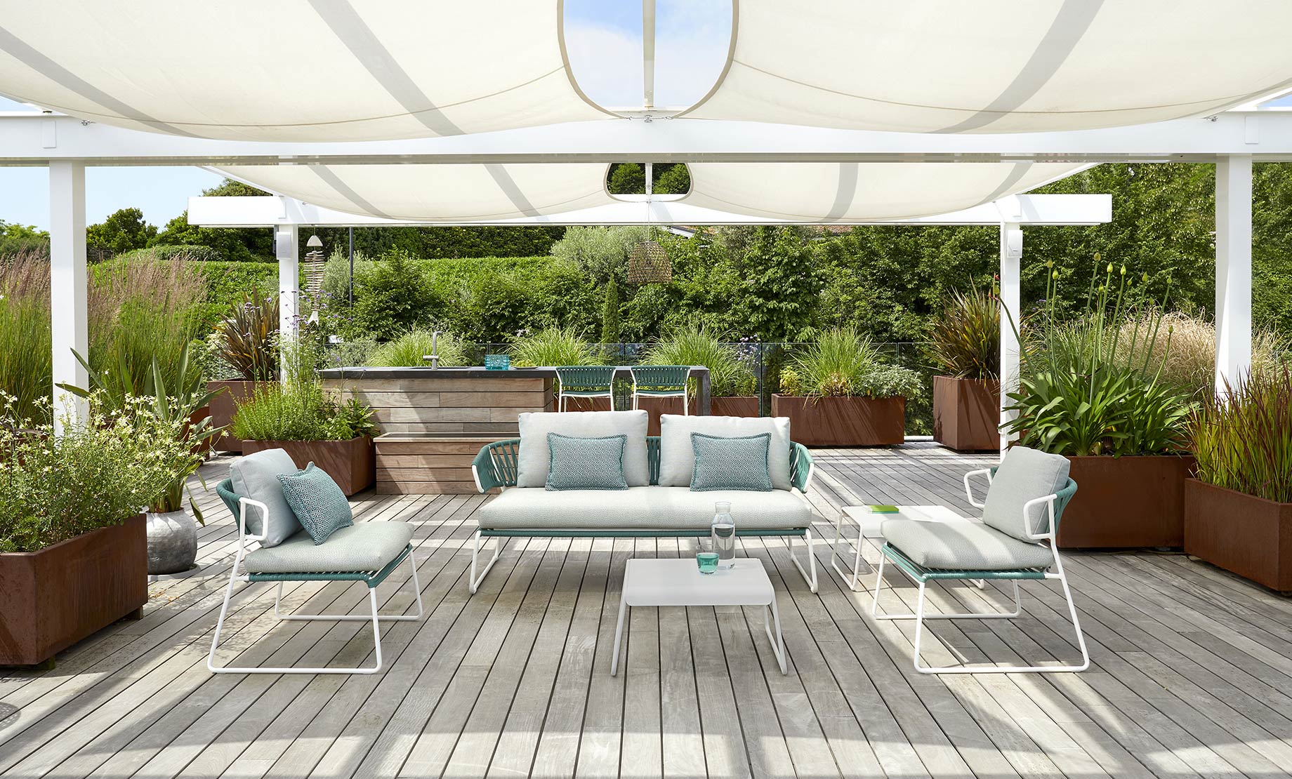 Lisa Sofa Filò | Luxury Outdoor | Scab Design