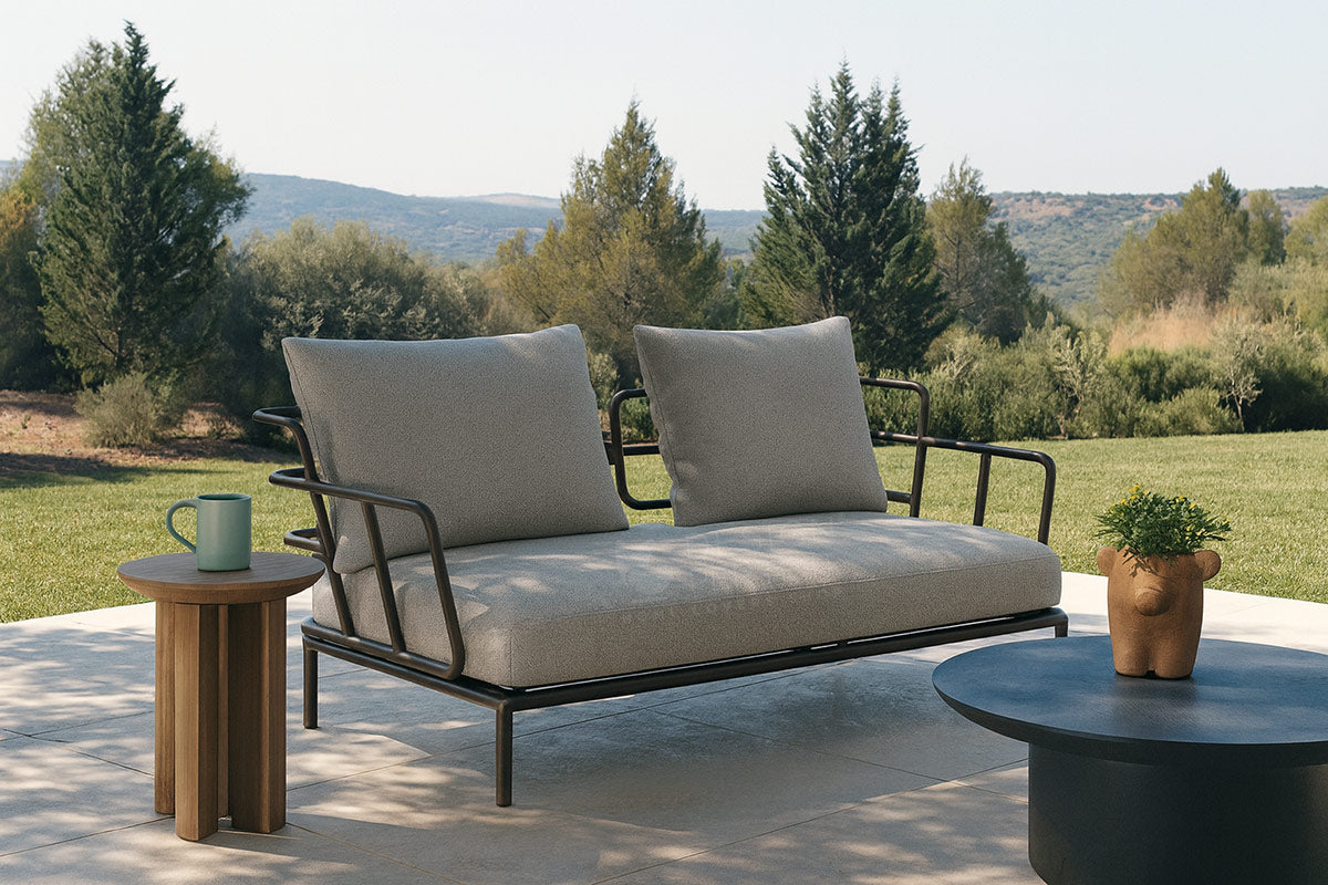 Steel 2‑Seater Sofa EMU Saint Martin – Outdoor Furniture