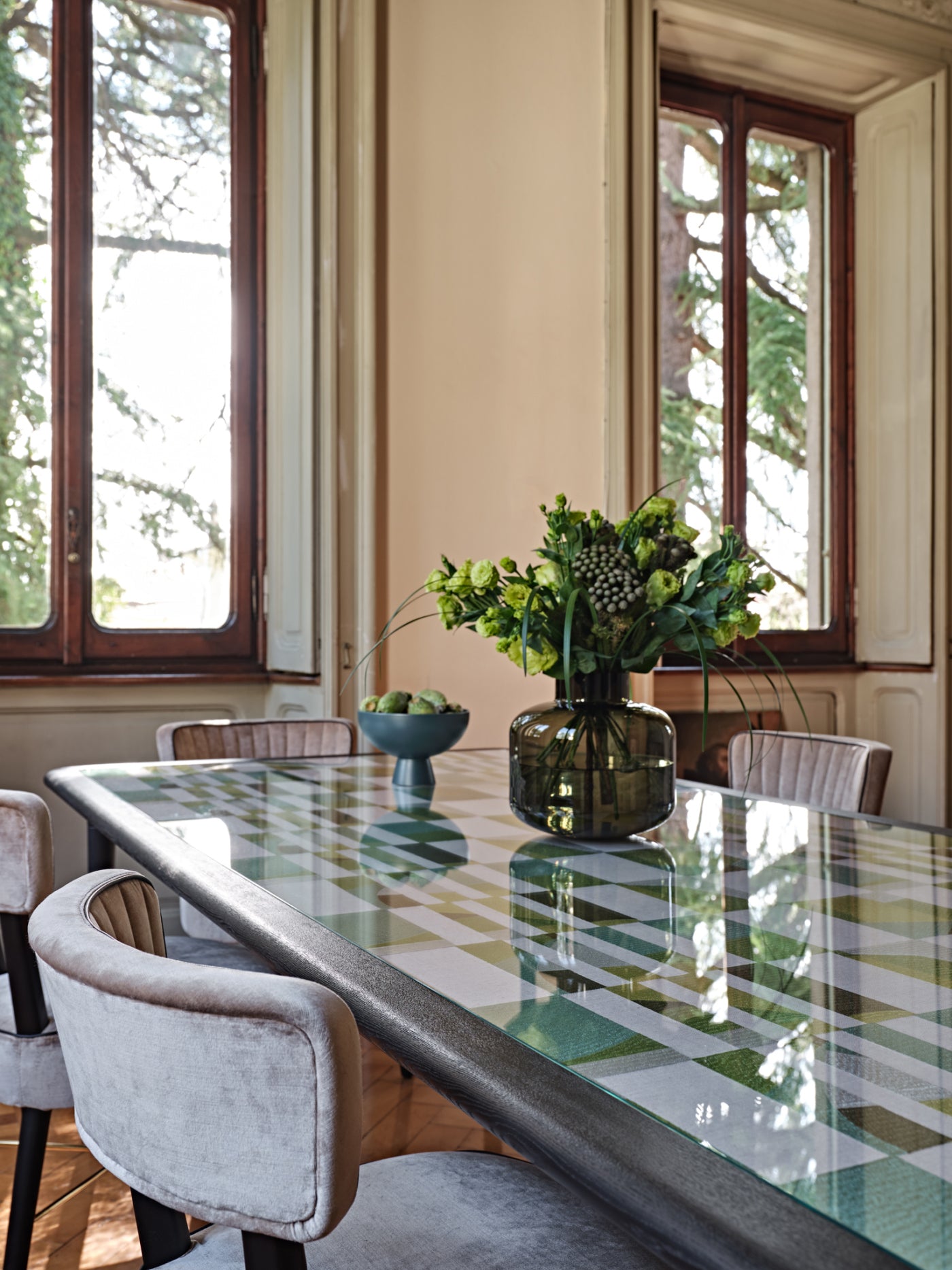 Caius Dining Table | Luxury Living | Black Tie