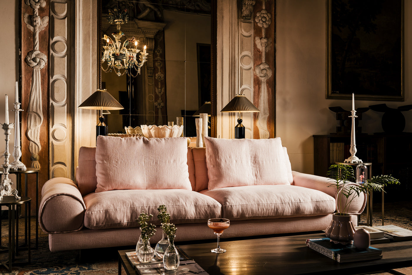 Sebastian Sofa | Luxury Living | Black Tie
