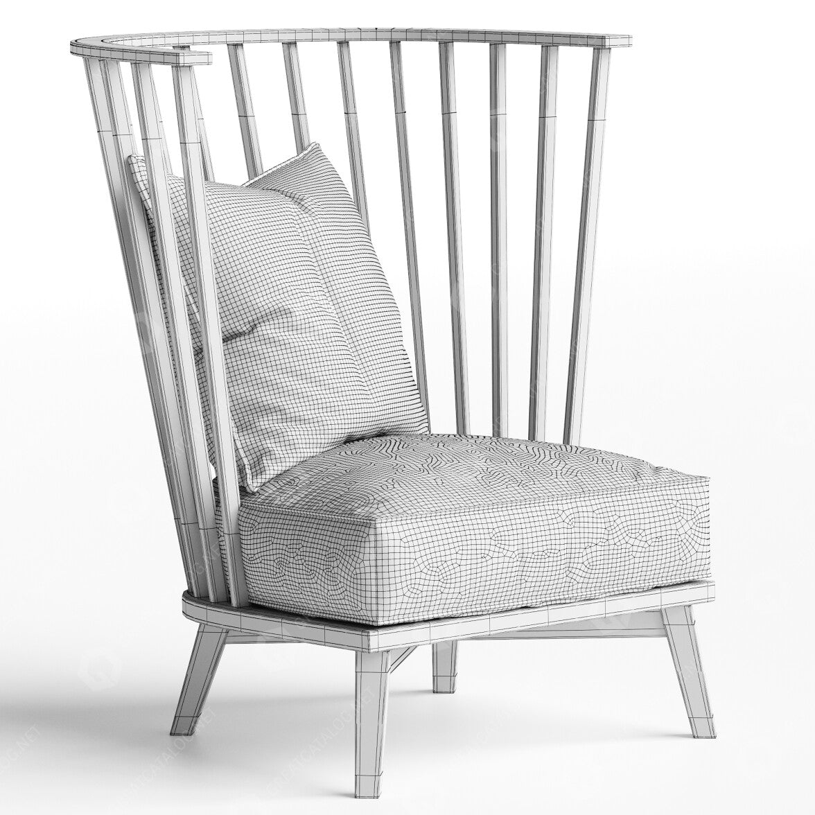 Gray 06 Bergere | Luxury Furniture | Gervasoni