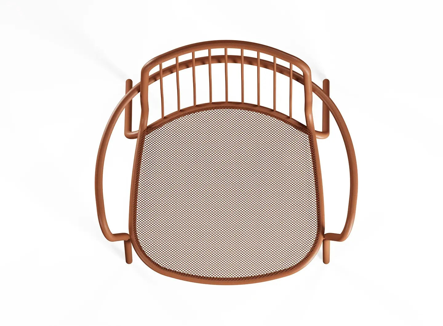 Alisea Outdoor Dining Chair with Armrests | Luxury Outdoor | EMU