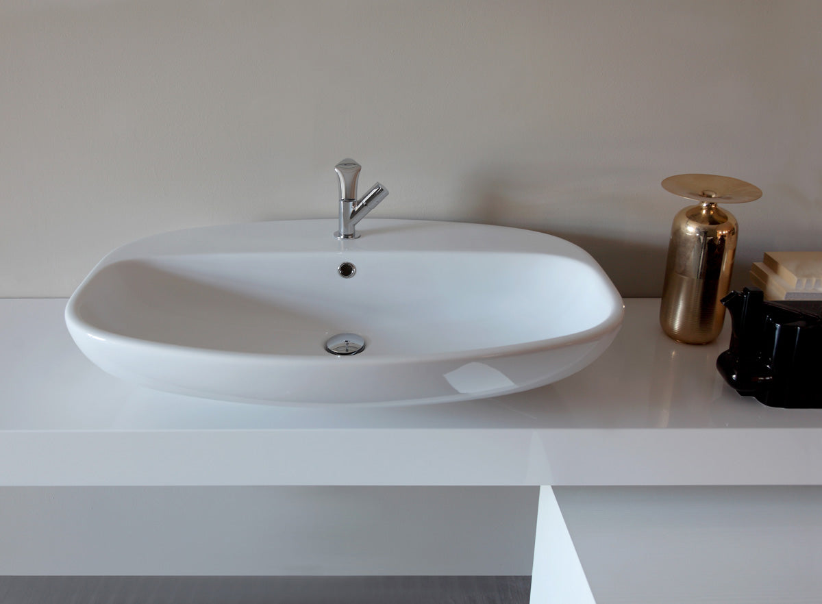 Nuda Countertop Washbasin | Luxury Bathroom | Ceramica Flaminia