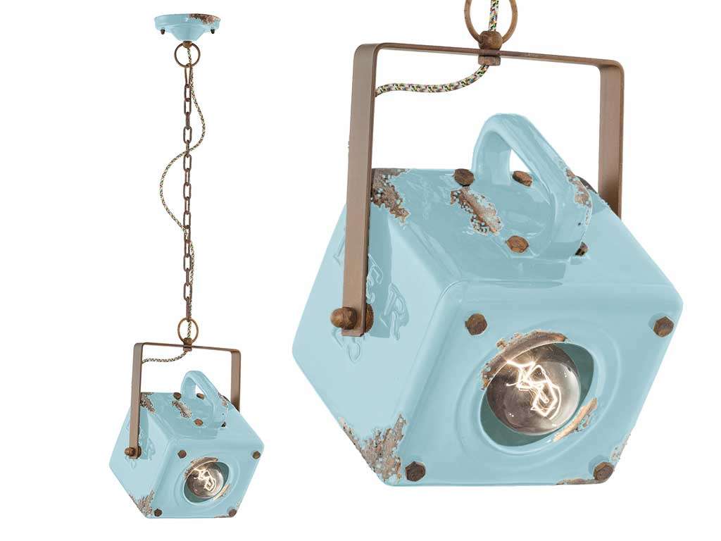 Industrial C1652 Pendant Lamp | Ferroluce Ceramic Lighting