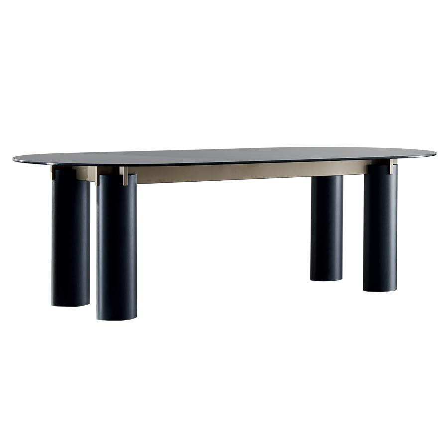 Daen 33 34 Oval Dining Table | Luxury Furniture Gervasoni
