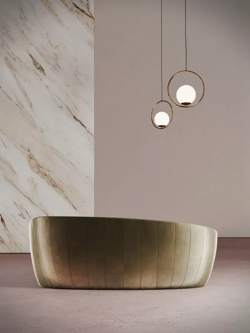 Gravity Curved Sofa | Luxury Living | Desforma