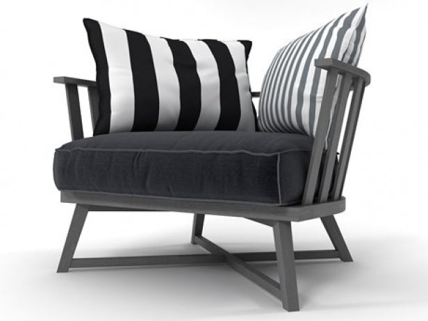 Gray 07 Armchair | Luxury Furniture Gervasoni