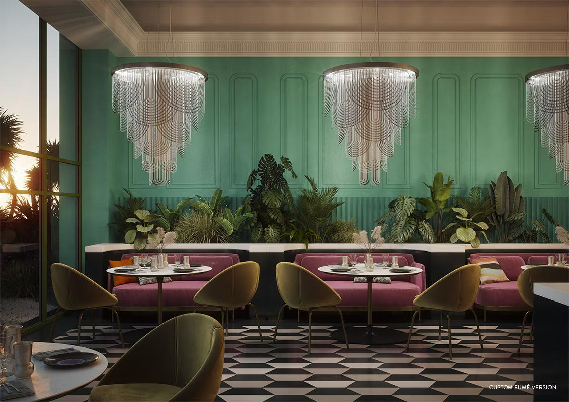 Le Grand Ceremony Suspension Lamp | Slamp Sculptural Design Lighting