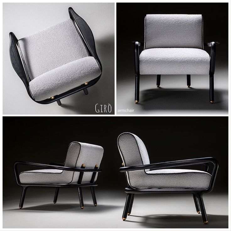Girò Lounge Armchair | Luxury Living | Black Tie