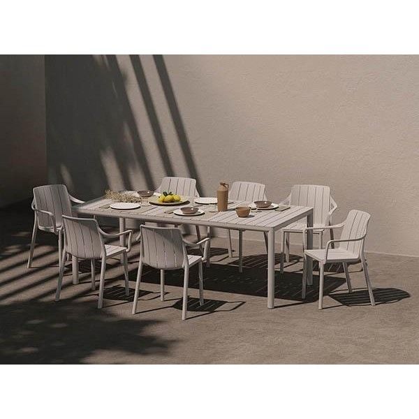 Tiberina Stackable Chair with Armrest | Outdoor | Nardi