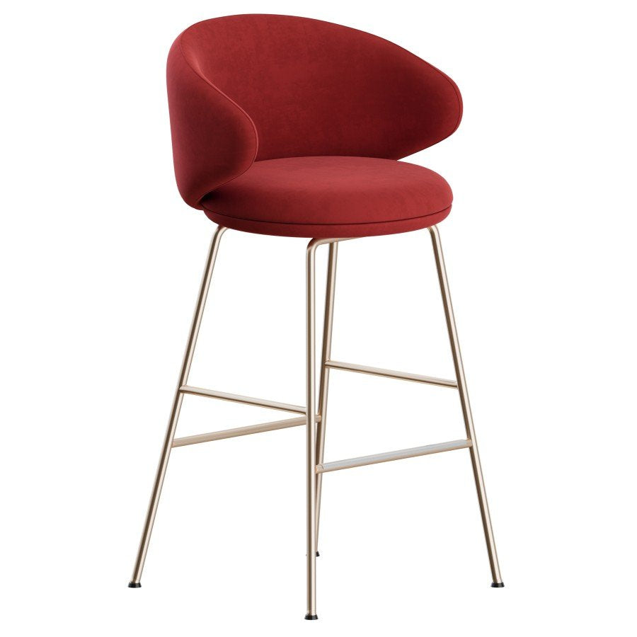 Belle ST 4L/ns Barstool | Contemporary Furniture Arrmet