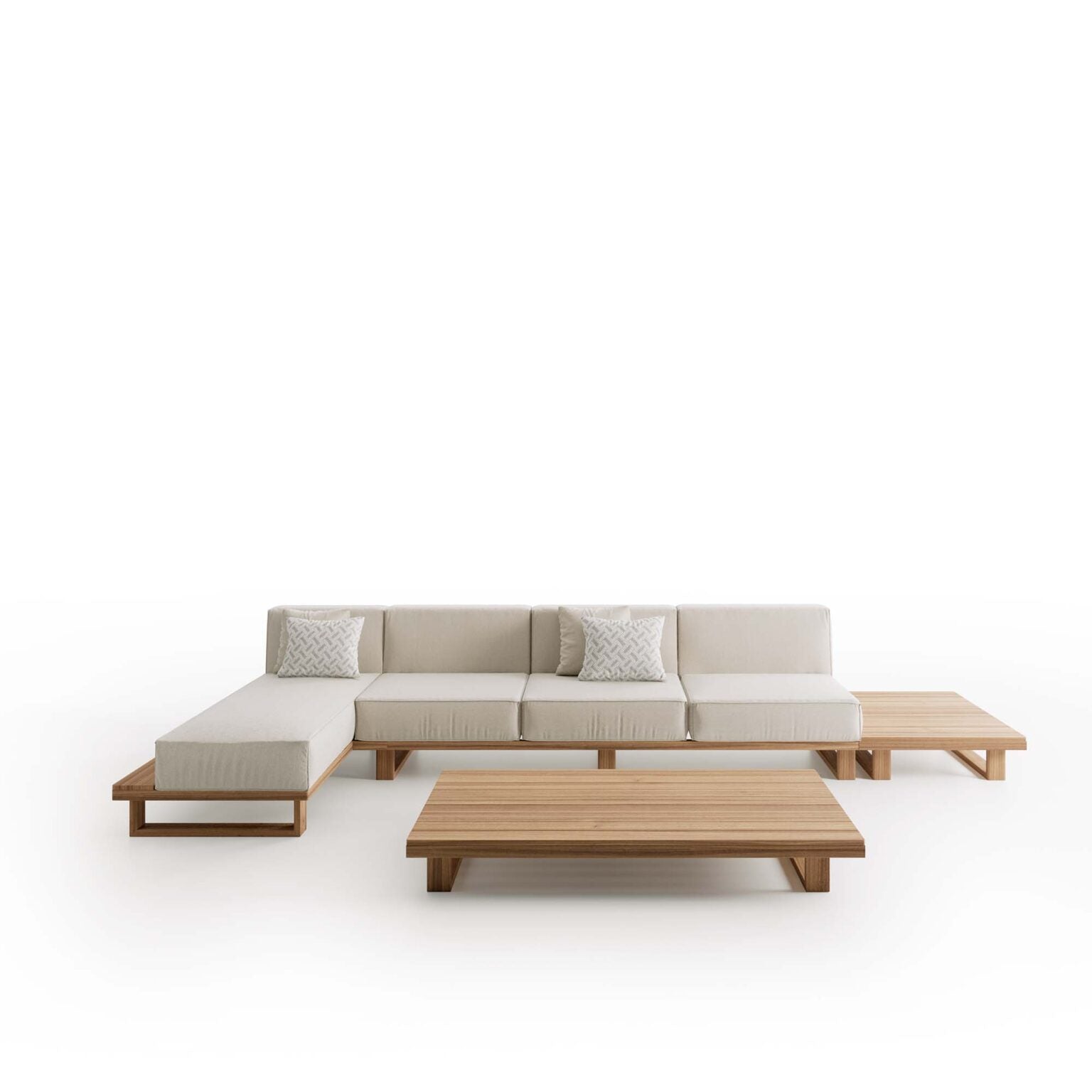 Atmosphera 9.ZERO Outdoor Modular Sofa|  Modern Luxury Garden Furniture