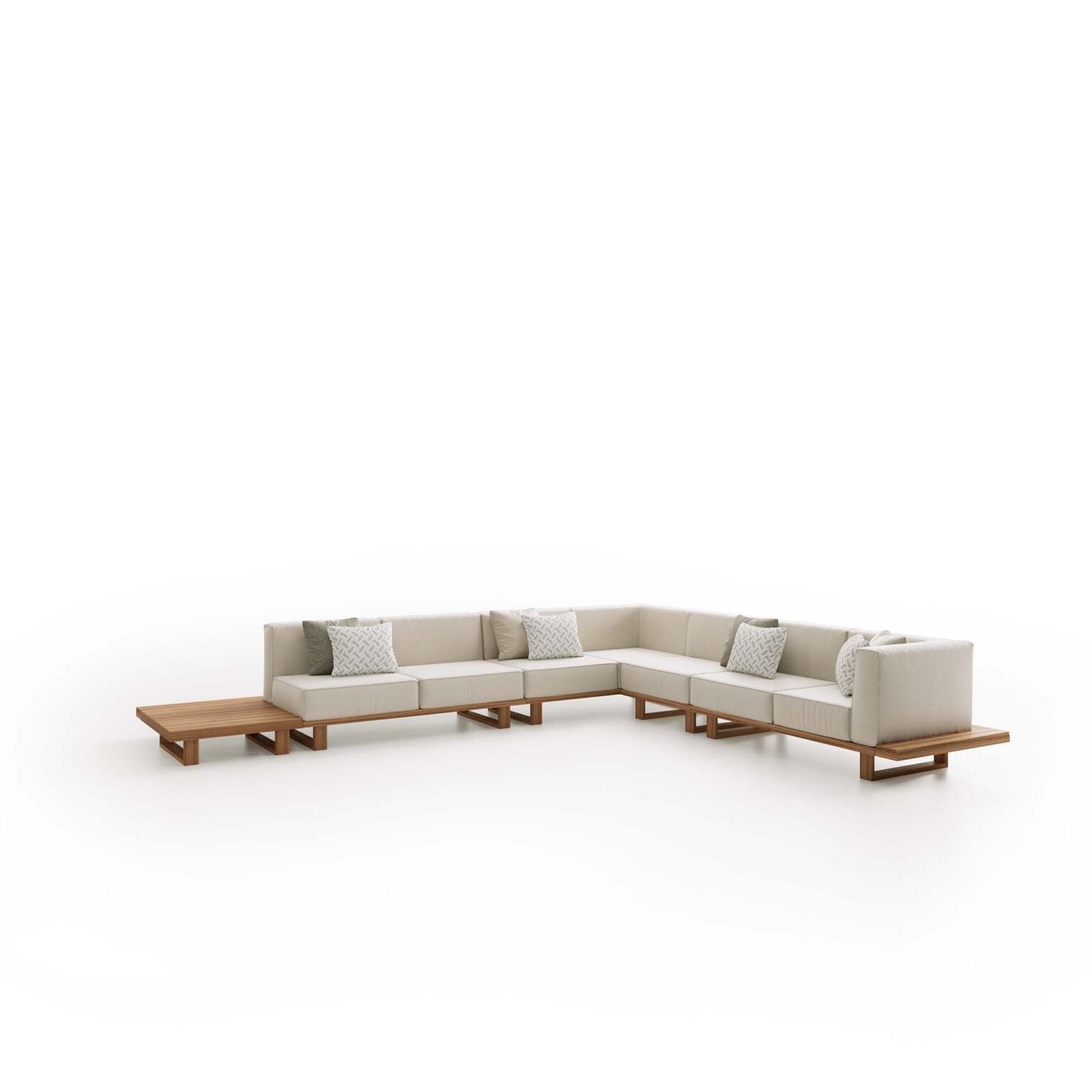 Atmosphera 9.ZERO Outdoor Modular Sofa |  Modern Luxury Garden Furniture