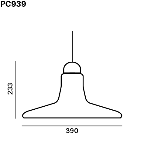 Shadows XL Pendant Lamp | Luxury Lighting | Brokis