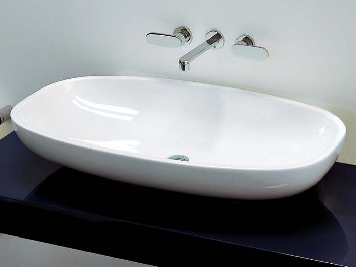 Nuda Countertop Washbasin | Luxury Bathroom | Ceramica Flaminia