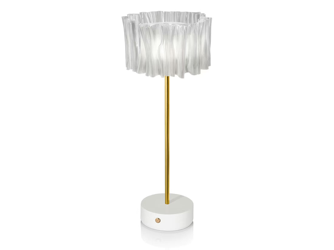 Accordeon Battery Lamp by Slamp – Rechargeable Table Lighting