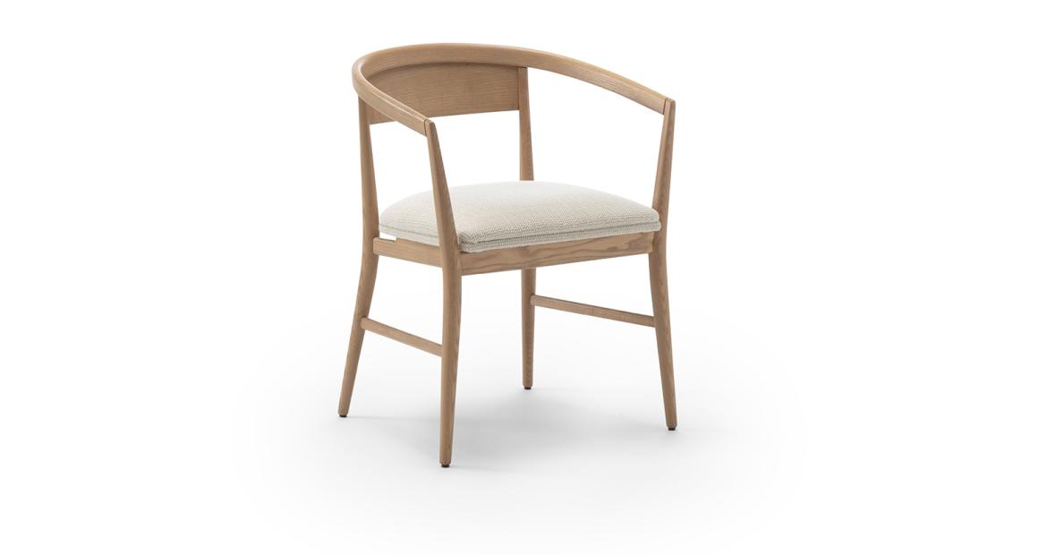 Alicia Dining Chair with Armrests | Luxury Talenti Indoor Living