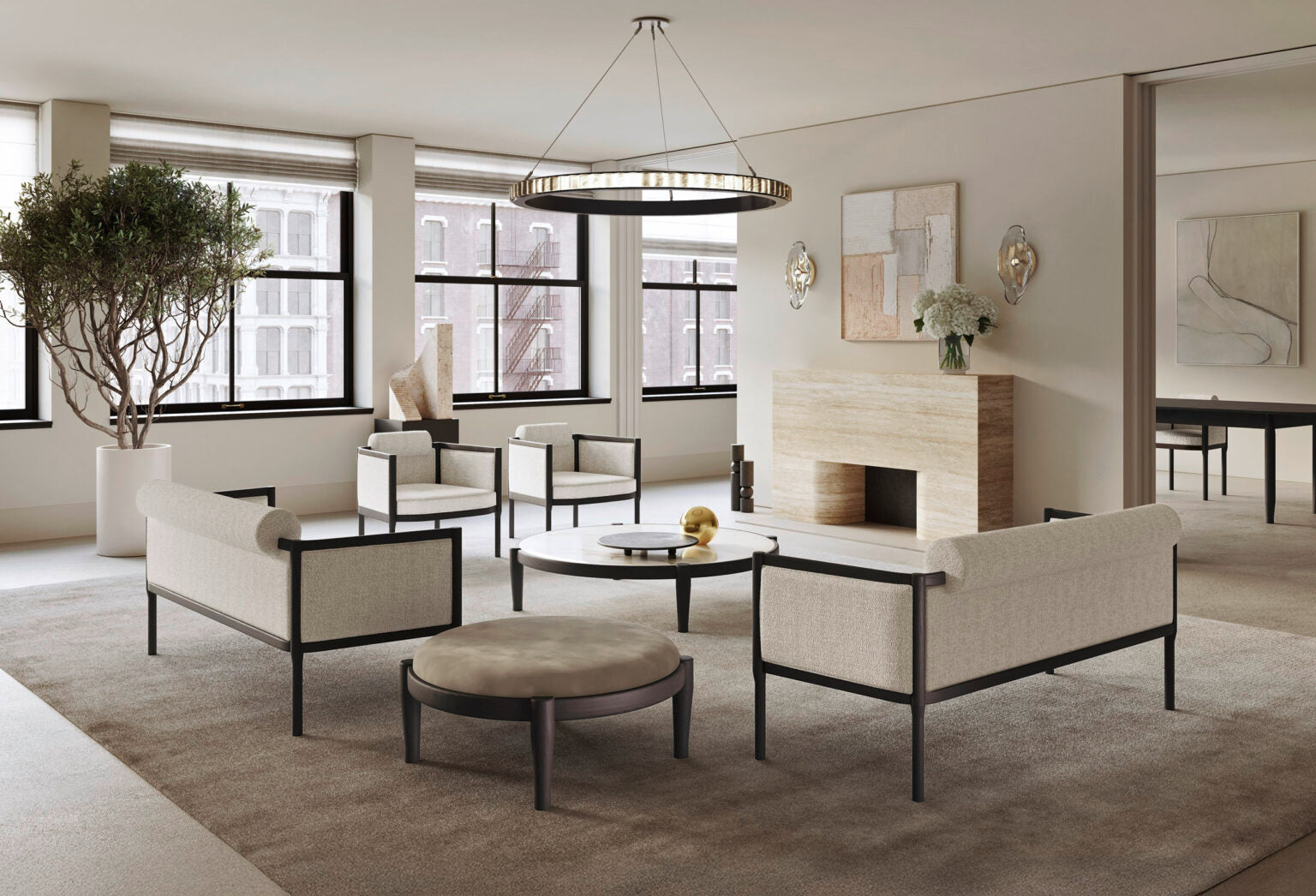 Noa Sofa | Classic Contemporary Seating | Modonutti