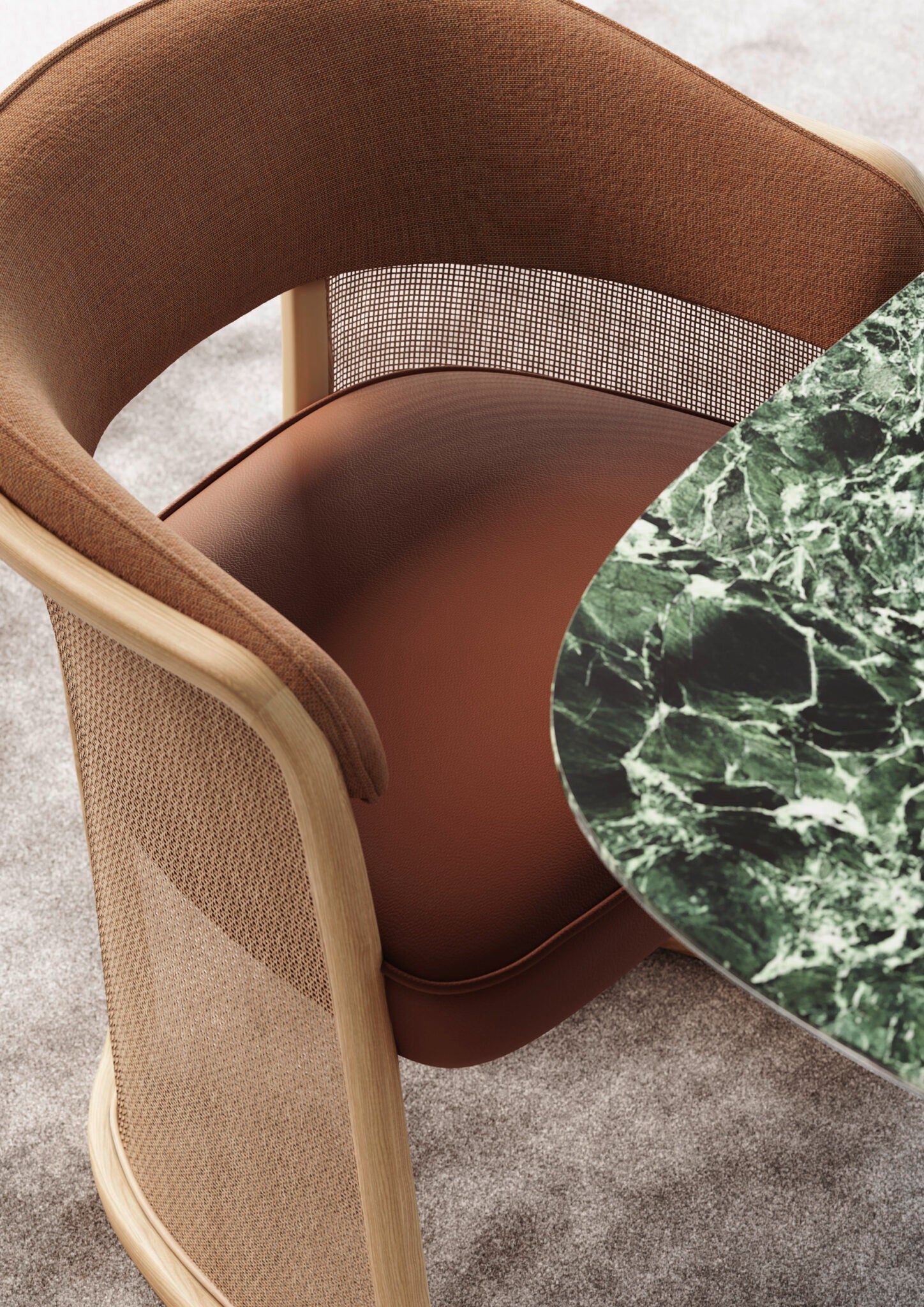 Savana Dining Chair with Armrests | Classic Contemporary Seating | Modonutti