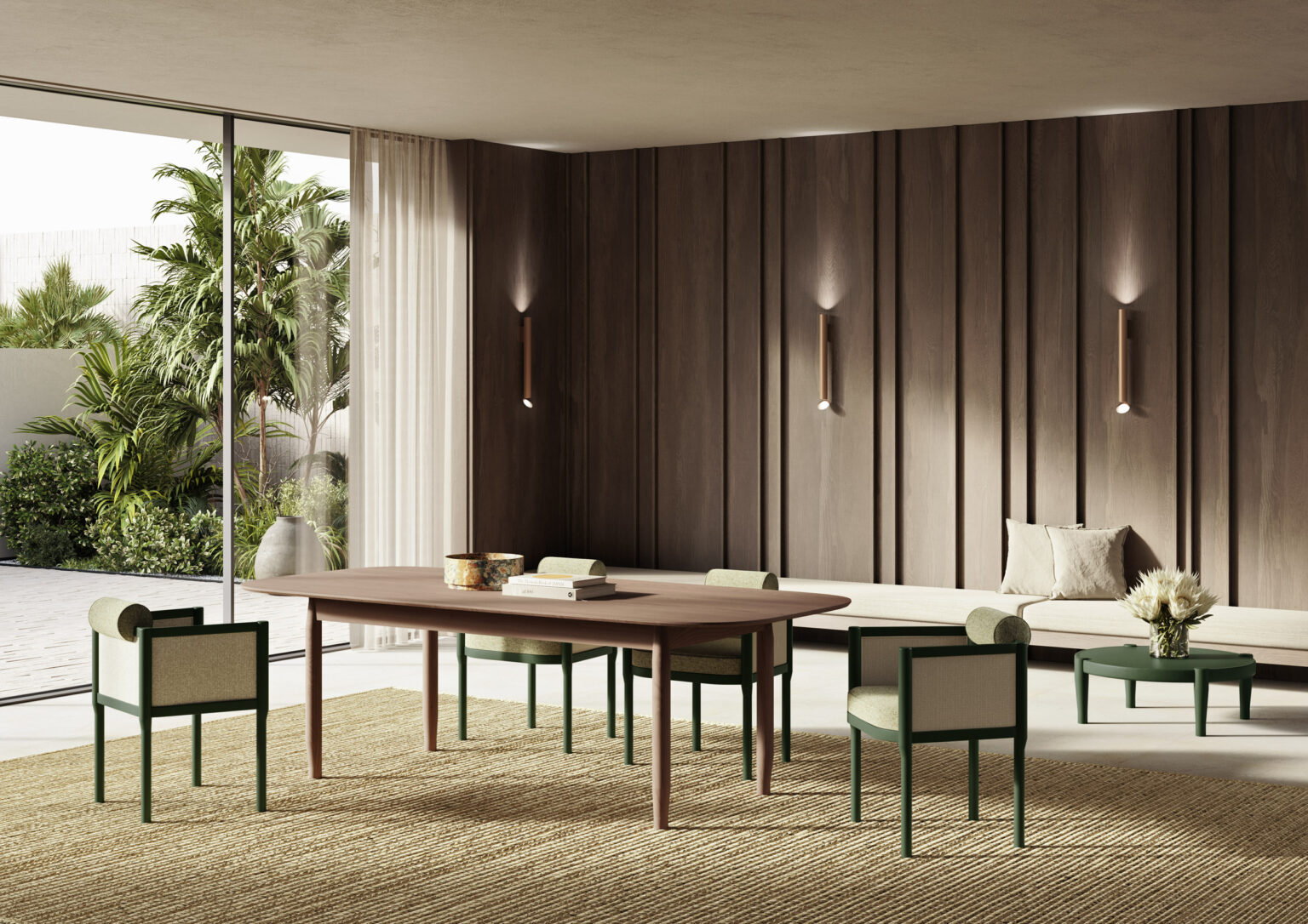 Noa Dining Table | Classic Contemporary Seating | Modonutti