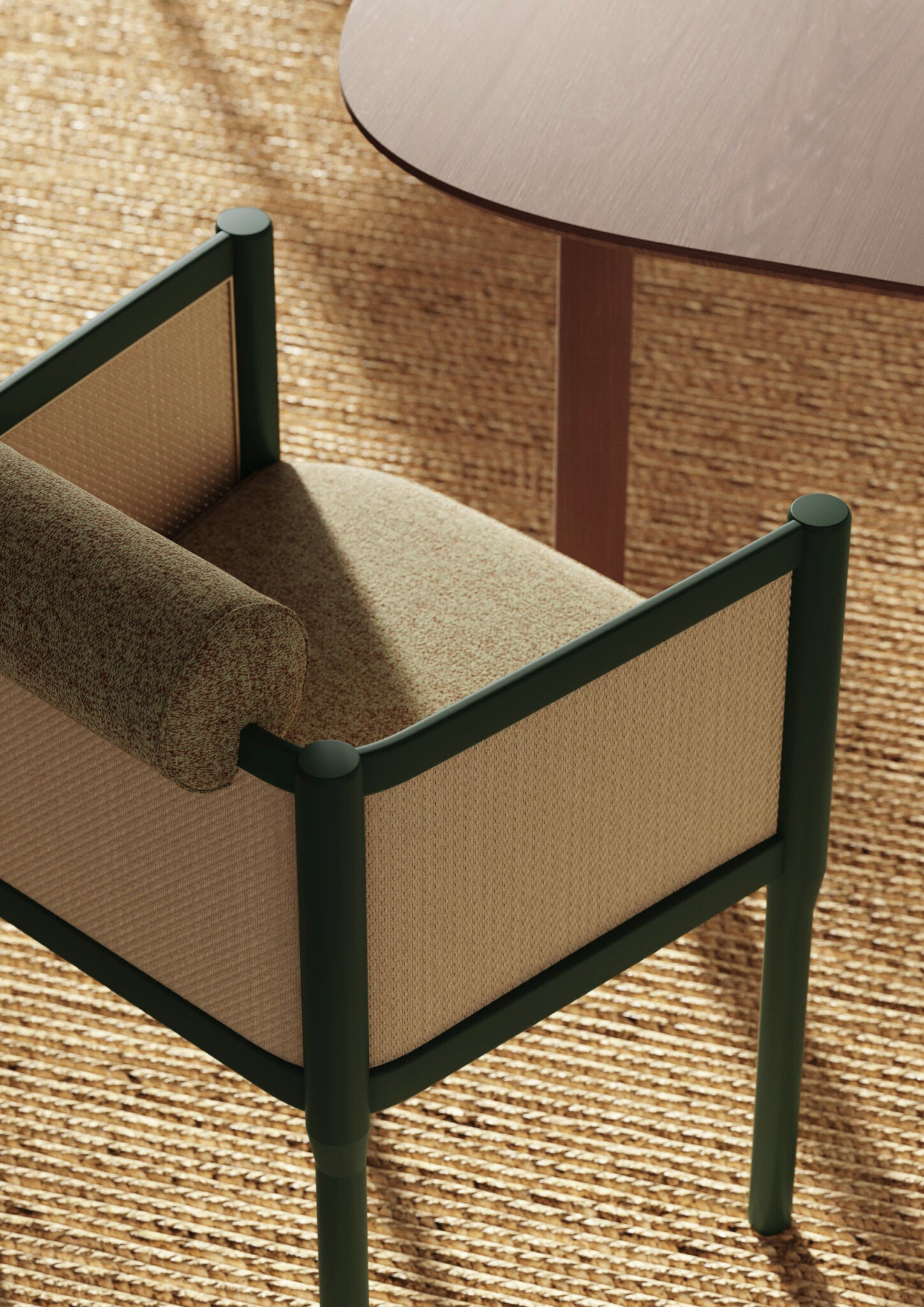 Noa C Chair with Armrests | Classic Contemporary Seating | Modonutti
