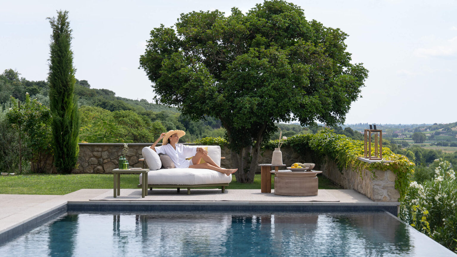 Bliss Outdoor Square Side Table | Atmosphera Soul of Outdoor