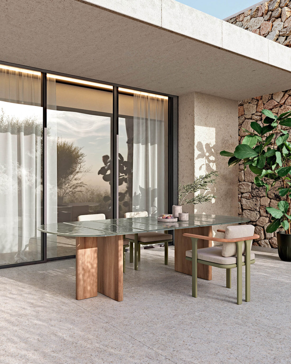 Materia Garden Table | Atmosphera Soul of Outdoor