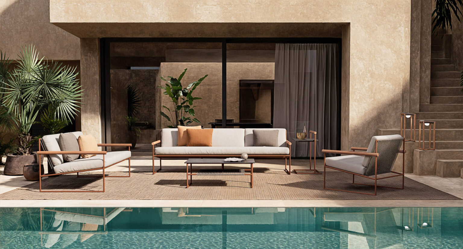 Pipe 3 Seater Sofa | Atmosphera Soul of Outdoor