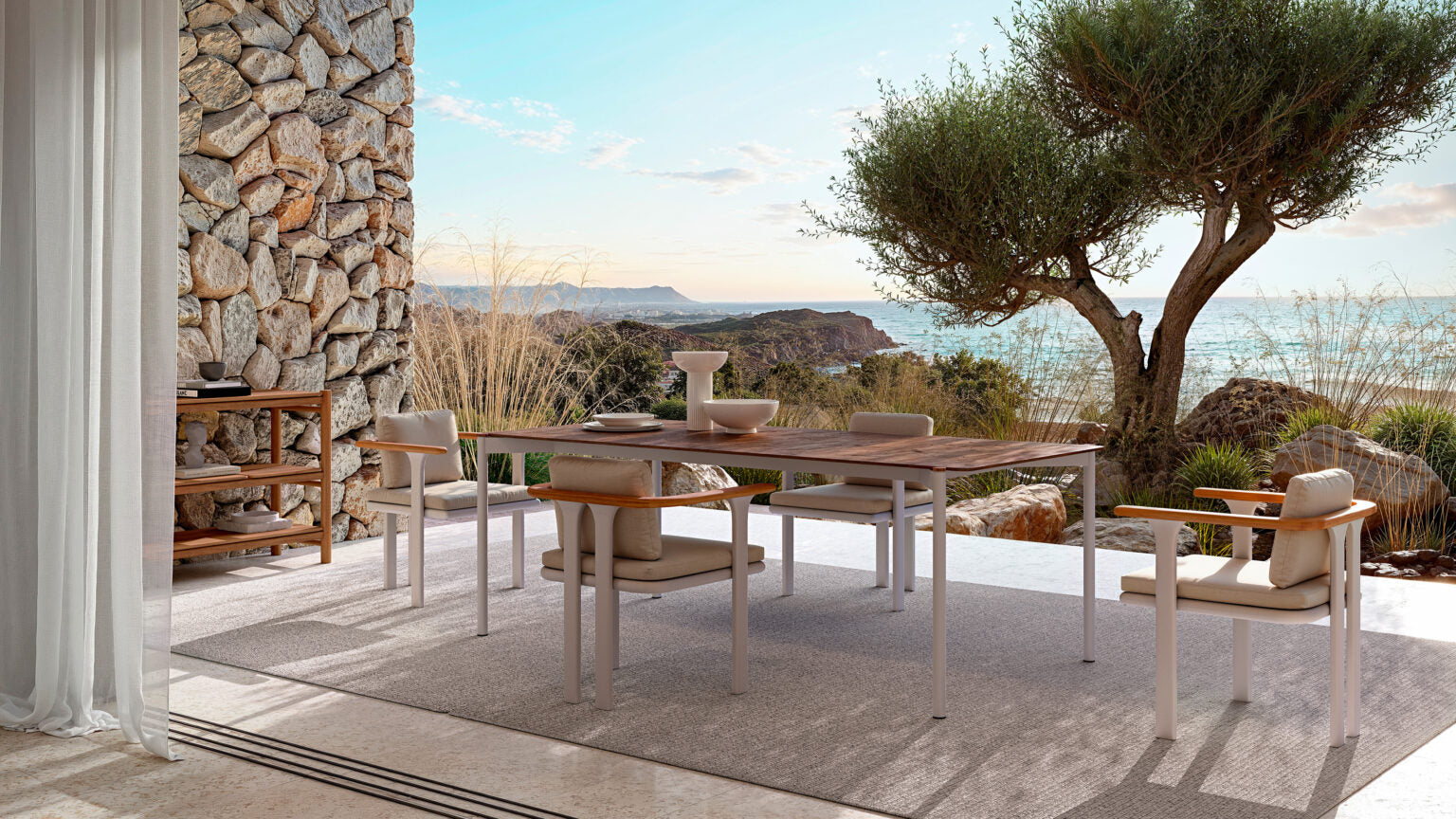 Bliss Outdoor Chair with Armrests | Atmosphera Soul of Outdoor
