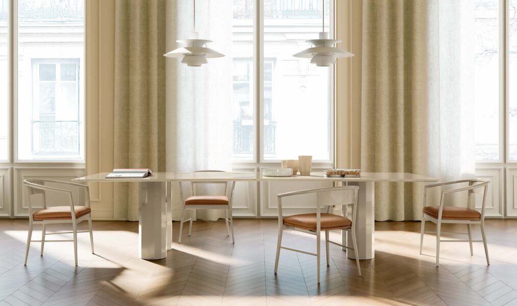 Alicia Dining Chair with Armrests | Luxury Talenti Indoor Living