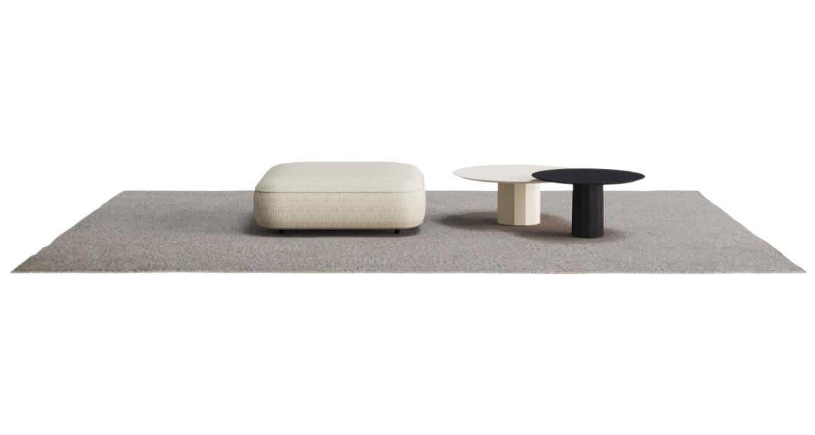 Alma 100 Square Dining Pouf | Luxury Talenti Indoor Living