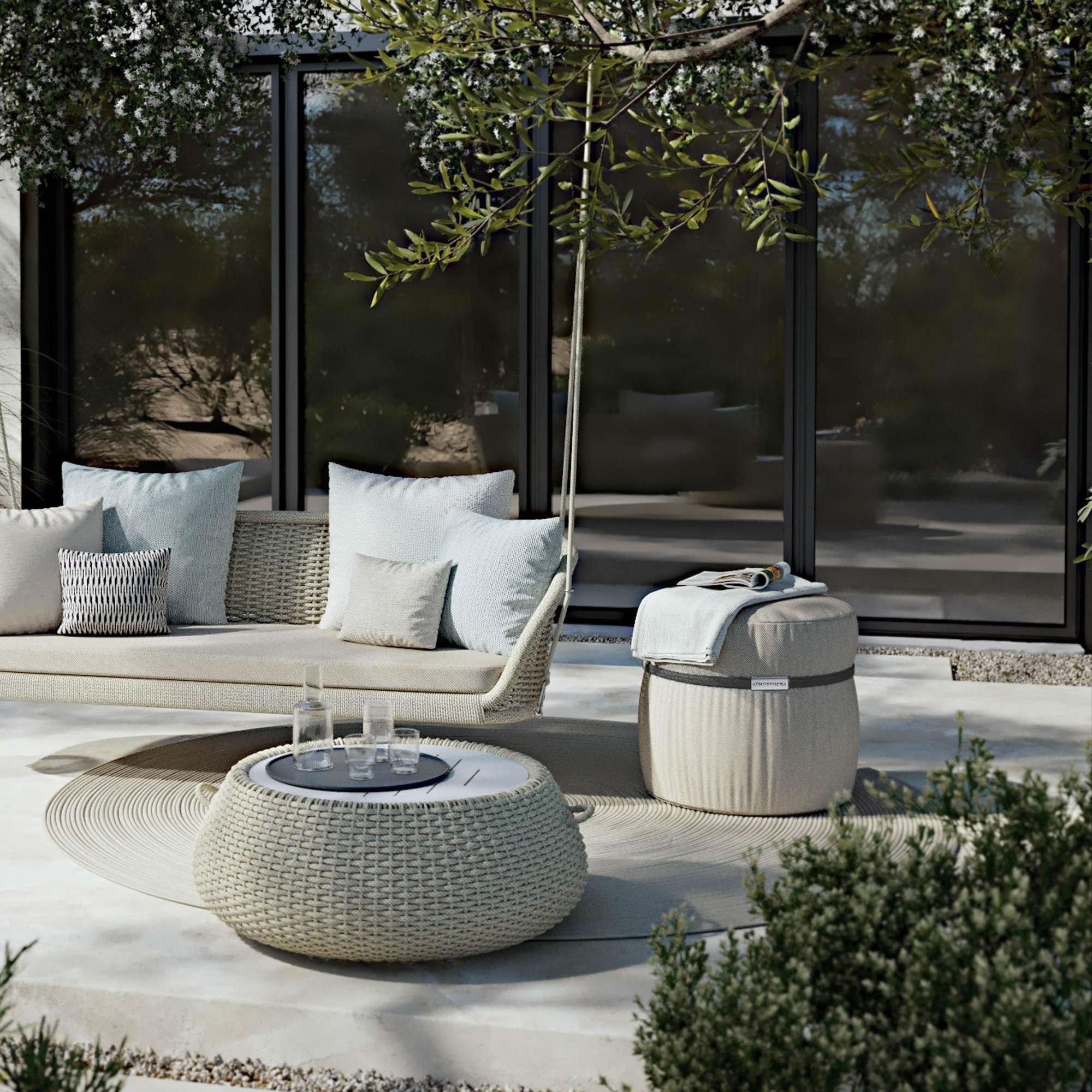 Levante Pouf | Atmosphera Soul of Outdoor