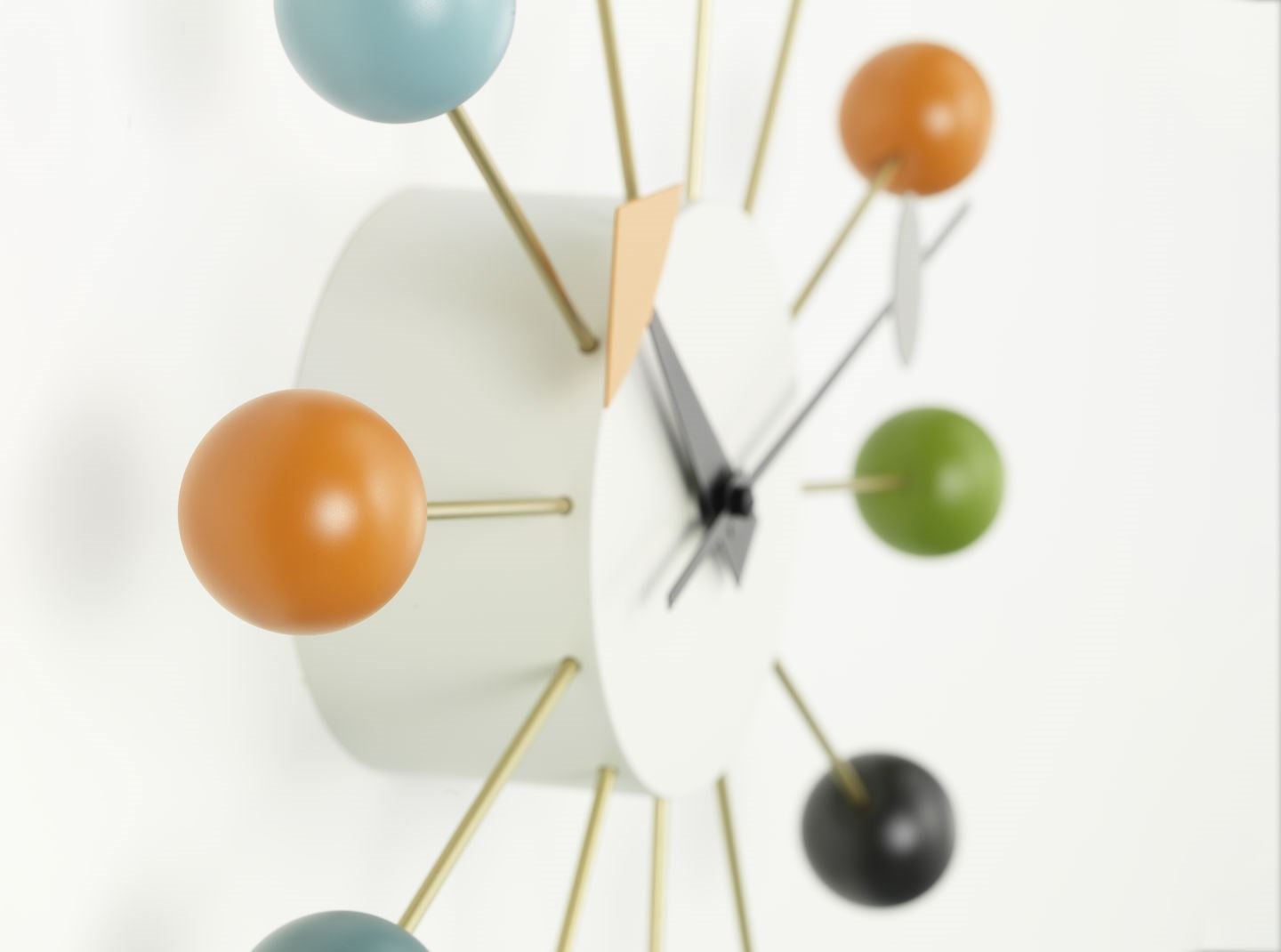 Ball Clock by George Nelson | Iconic Mid-Century Modern Wall Clock