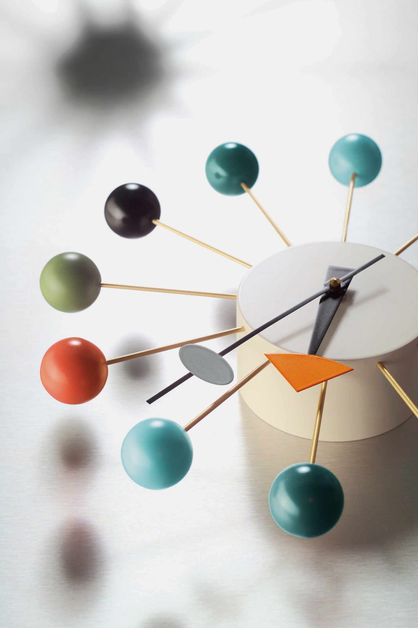 Ball Clock by George Nelson | Iconic Mid-Century Modern Wall Clock