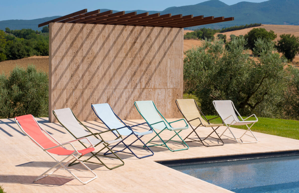 Bahama Deck Folding Chair | Luxury Outdoor | EMU