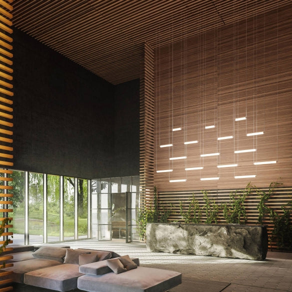 Puro Solo Horizontal Pendant Lamp | Brokis