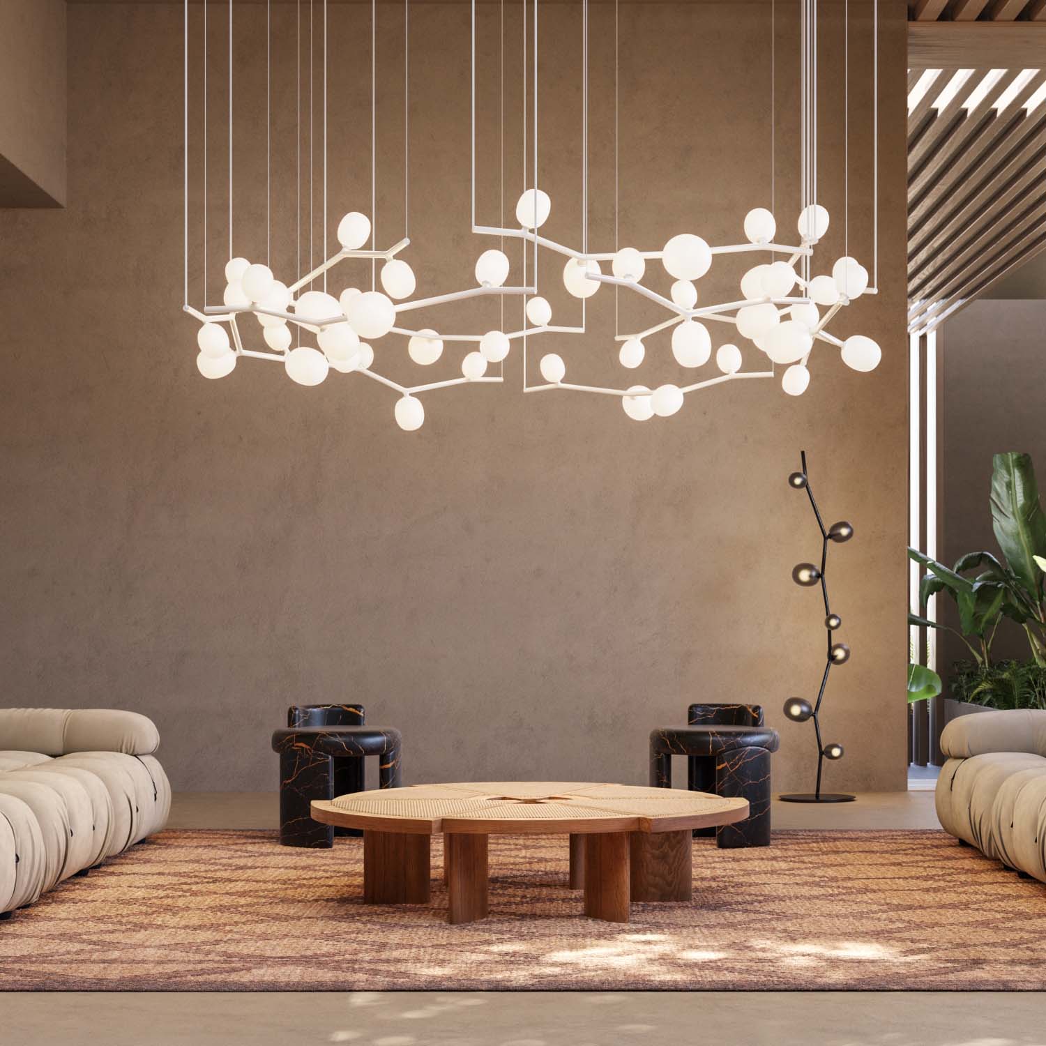 Ivy Horizontal Pendant Lamp | Luxury Lighting | Brokis