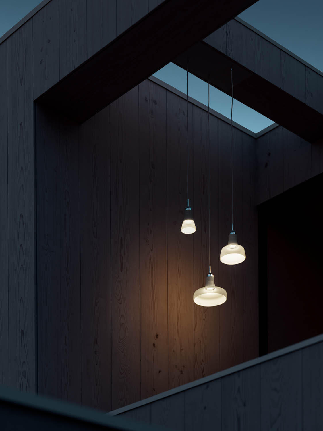 Shadows Exterior Pendant Lamp | Luxury Lighting | Brokis
