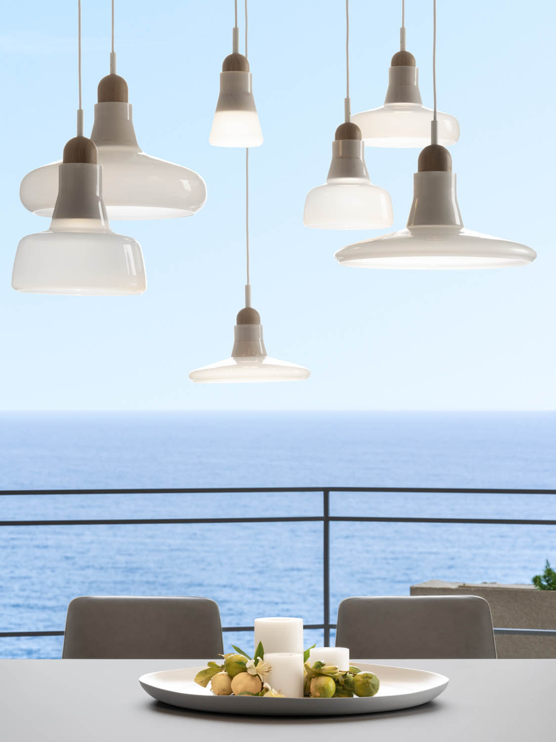 Shadows Exterior Pendant Lamp | Luxury Lighting | Brokis