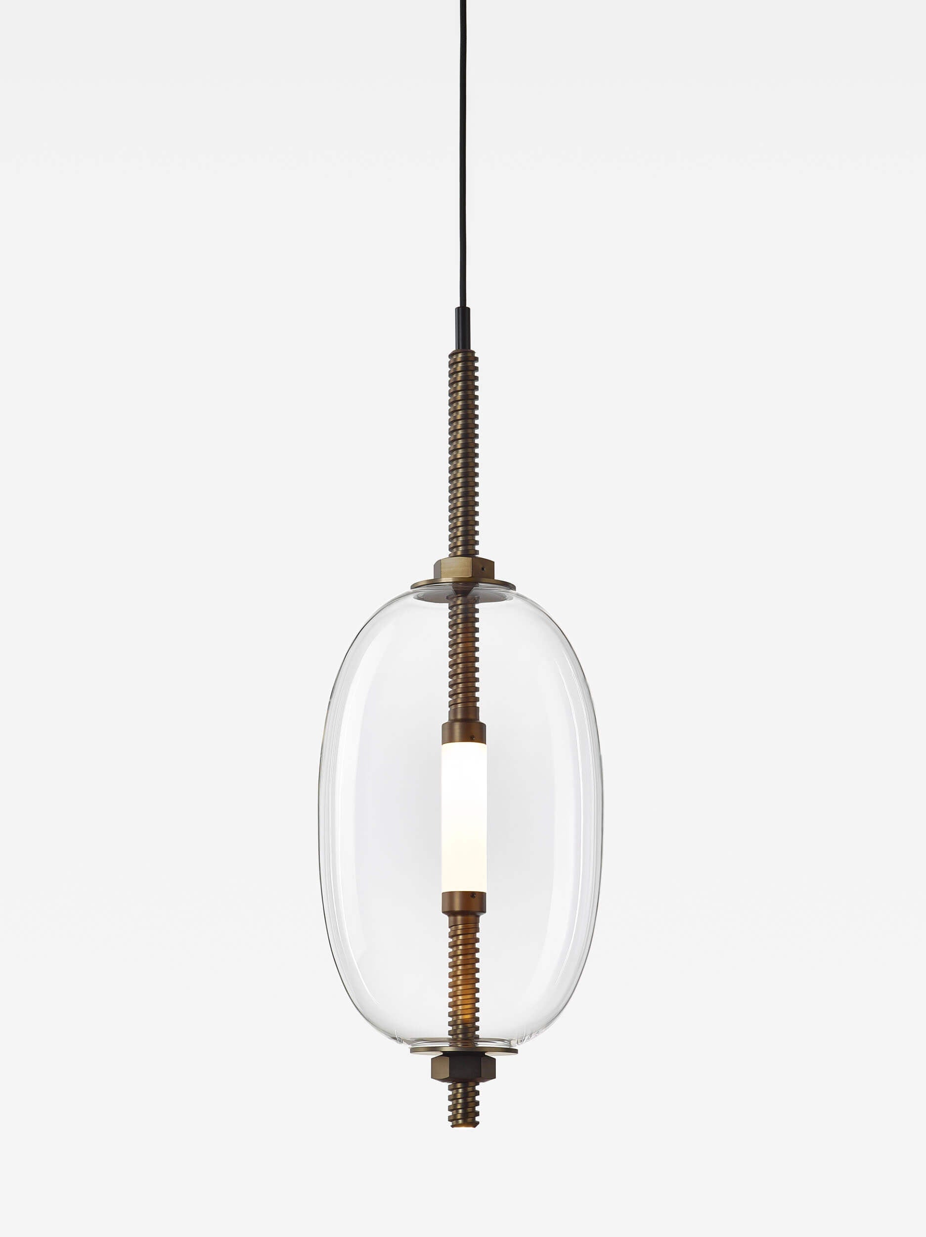 Under Pressure Vertical Little Pendant Lamp | Luxury Lighting | Brokis