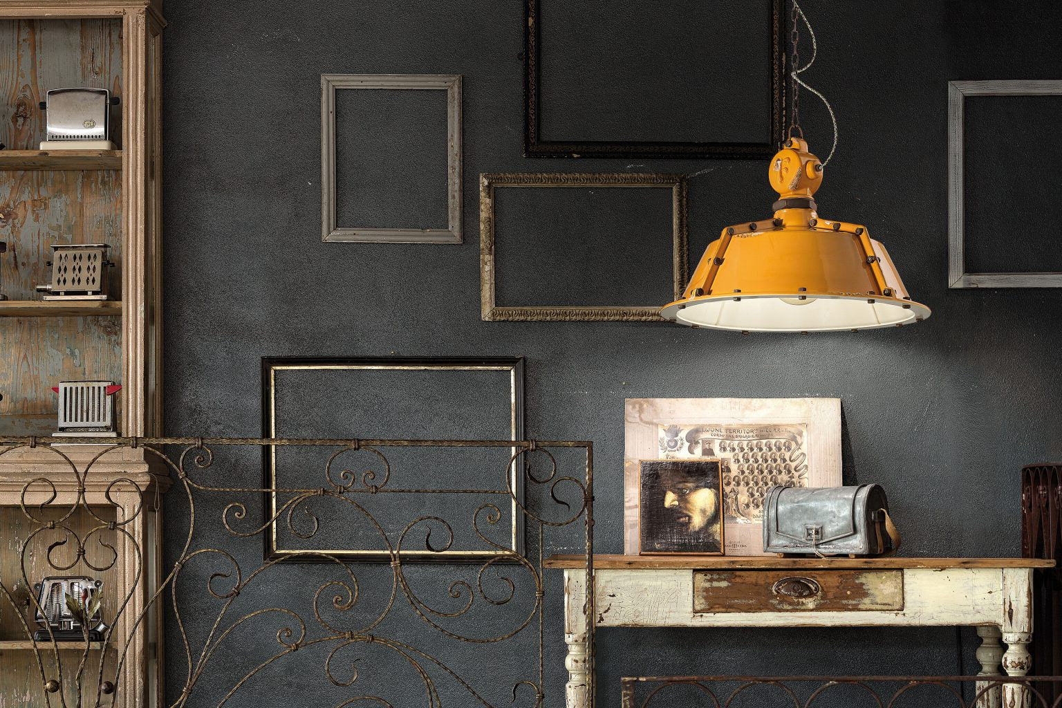 Industrial C1720 Pendant Lamp | Ferroluce Ceramic Lighting