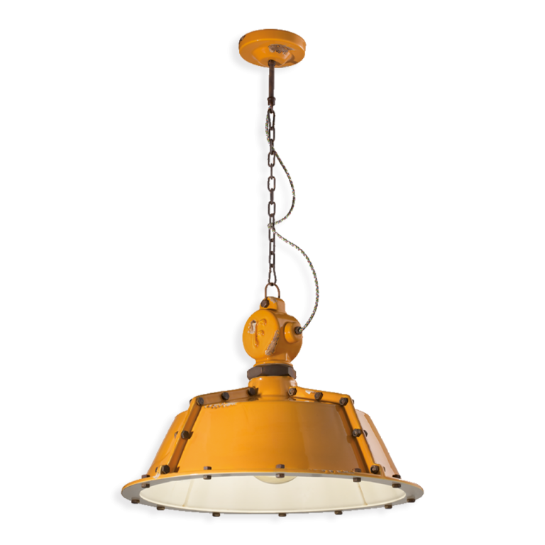 Industrial C1720 Pendant Lamp | Ferroluce Ceramic Lighting