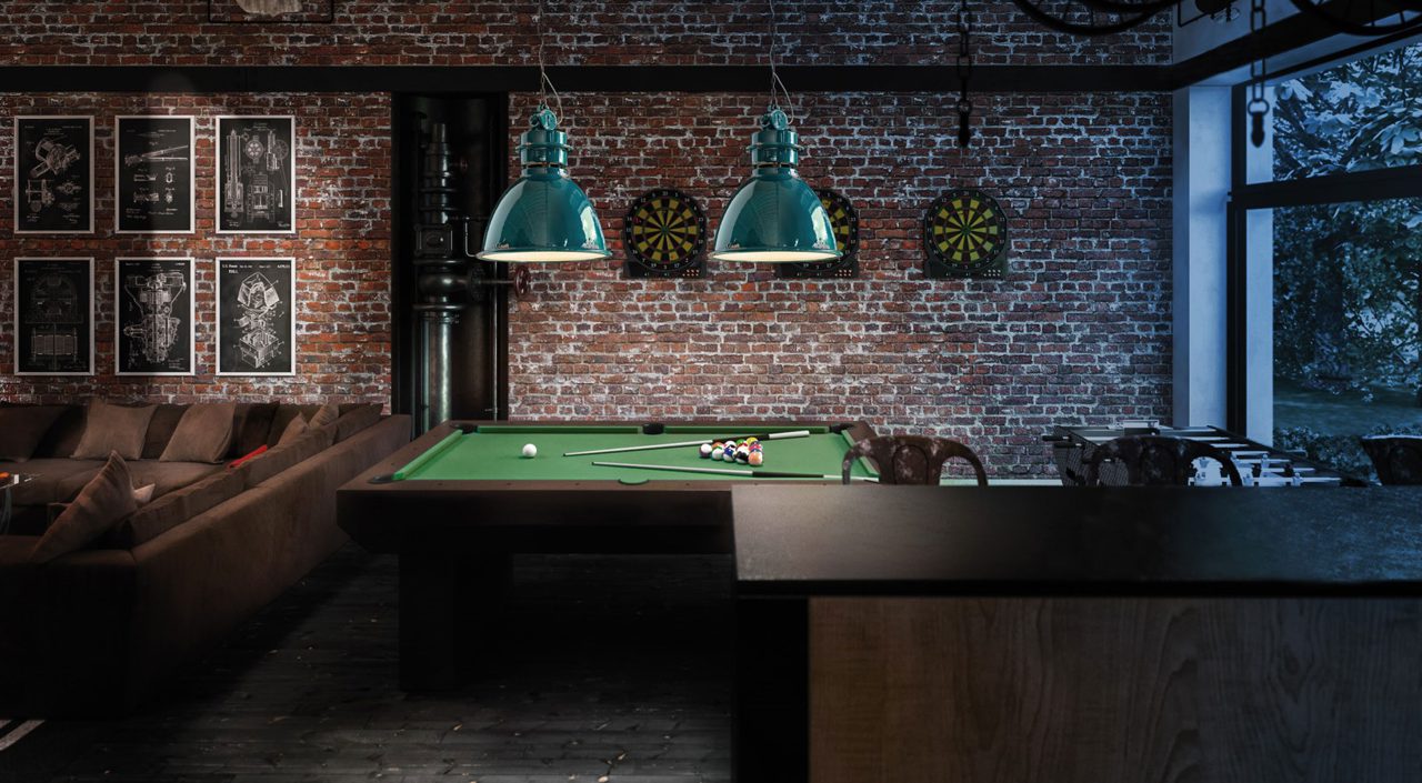 Industrial C1750 Pendant Lamp | Ferroluce Ceramic Lighting