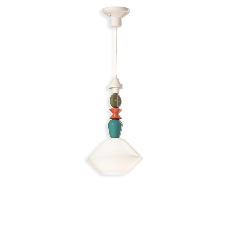 Lariat C2510/C2710 Pendant Lamp | Ferroluce Ceramic Lighting