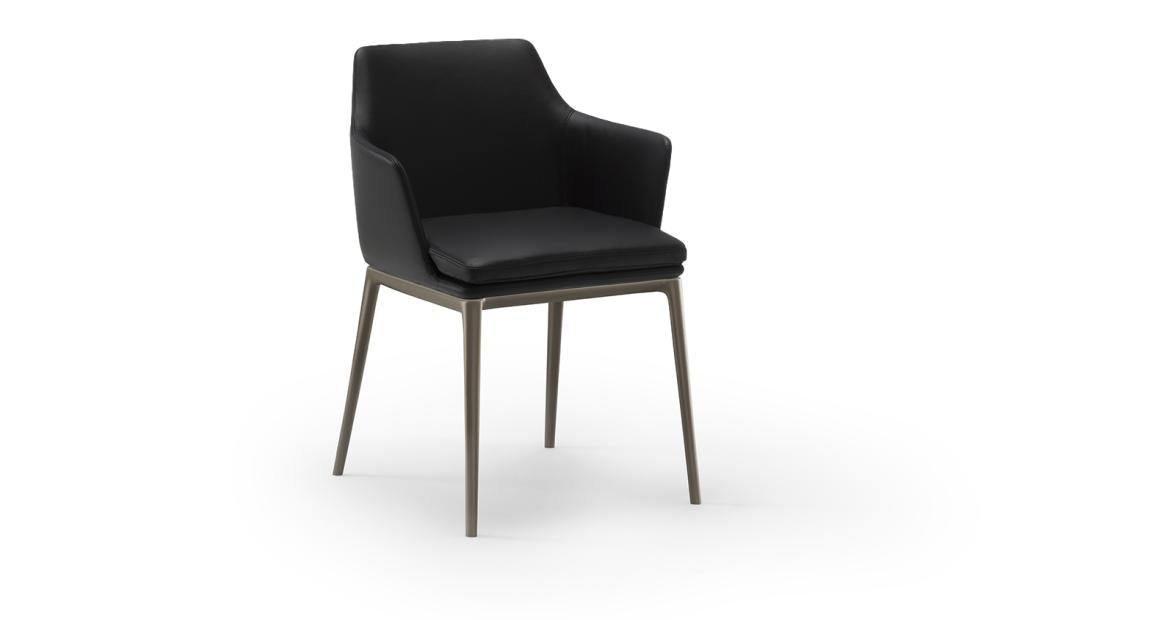 Claude Dining Chair with Armrests | Luxury Talenti Indoor Living