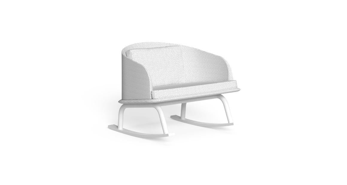 CleoSoft /Alu 3 Rocking Chair | Luxury Talenti Outdoor Living