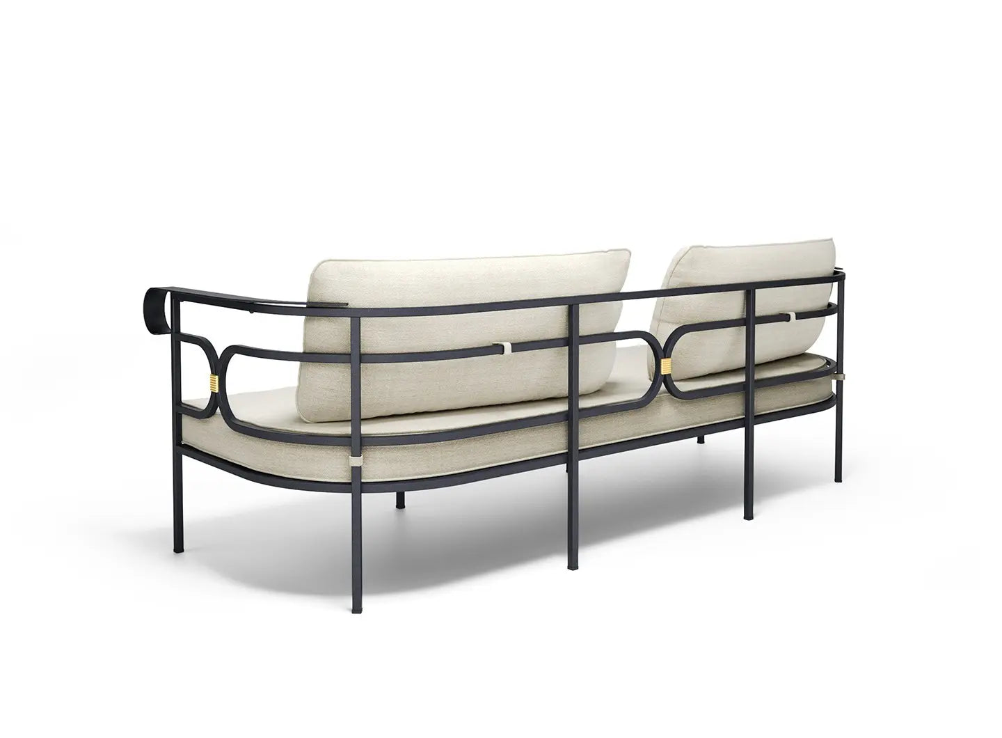 Emu Collier Sofa in Steel – Luxury Outdoor Seating