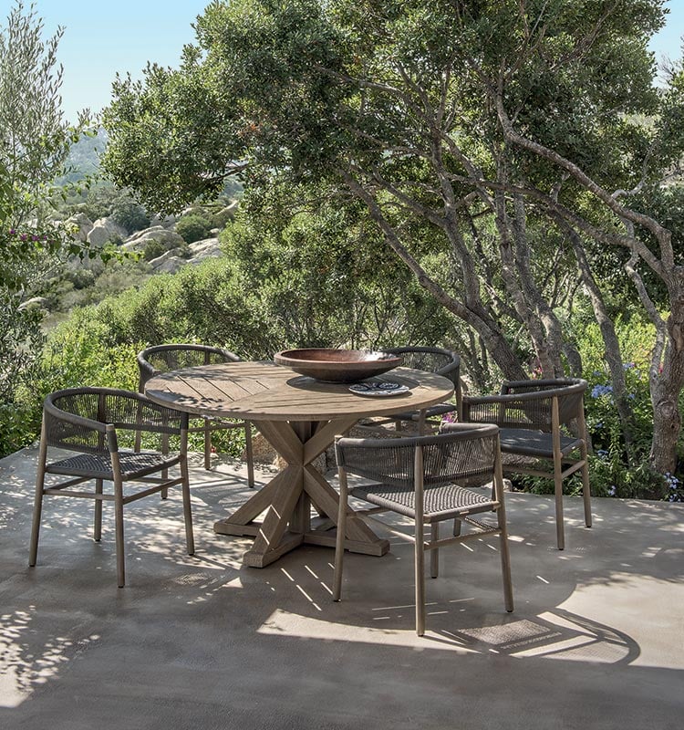 Cronos Round Dining Table | Outdoor Luxury | Ethimo
